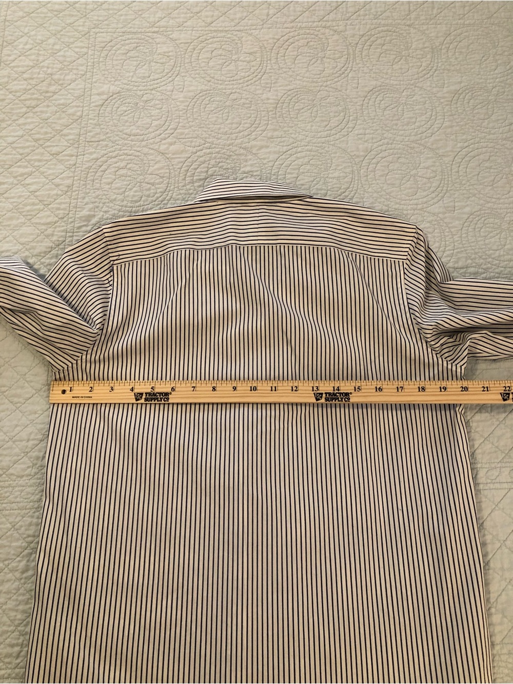 Lauren Ralph Lauren striped button down shirt. Size medium. - Picture 7 of 9